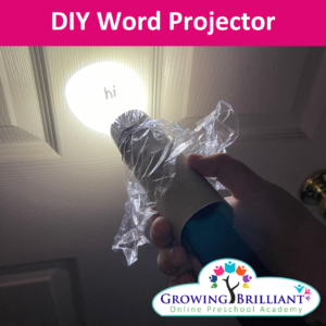 DIY Preschool Word Projector