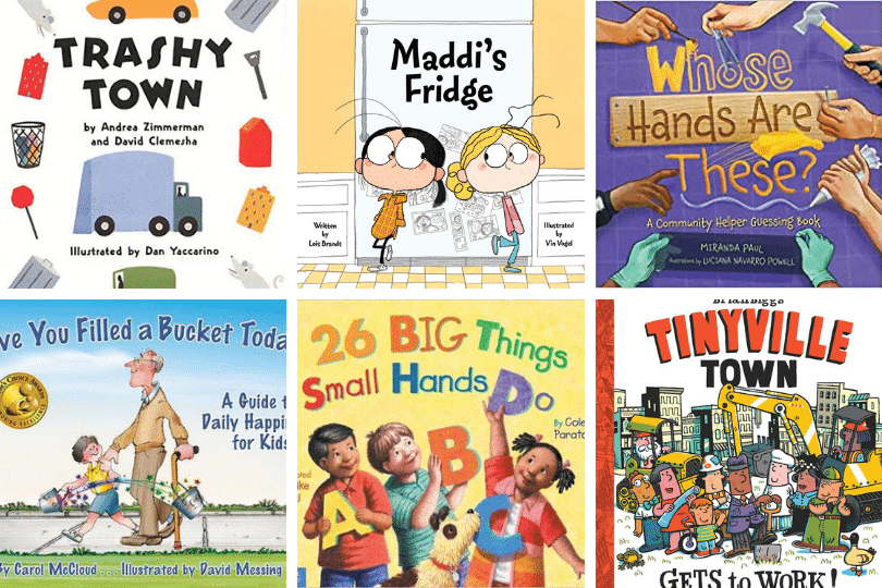 Children’s Books About  Kindness and Community Helpers