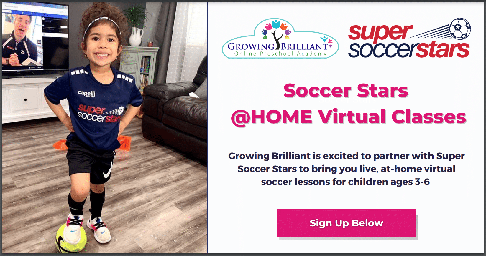 Sign Up For Super Soccer Stars Classes