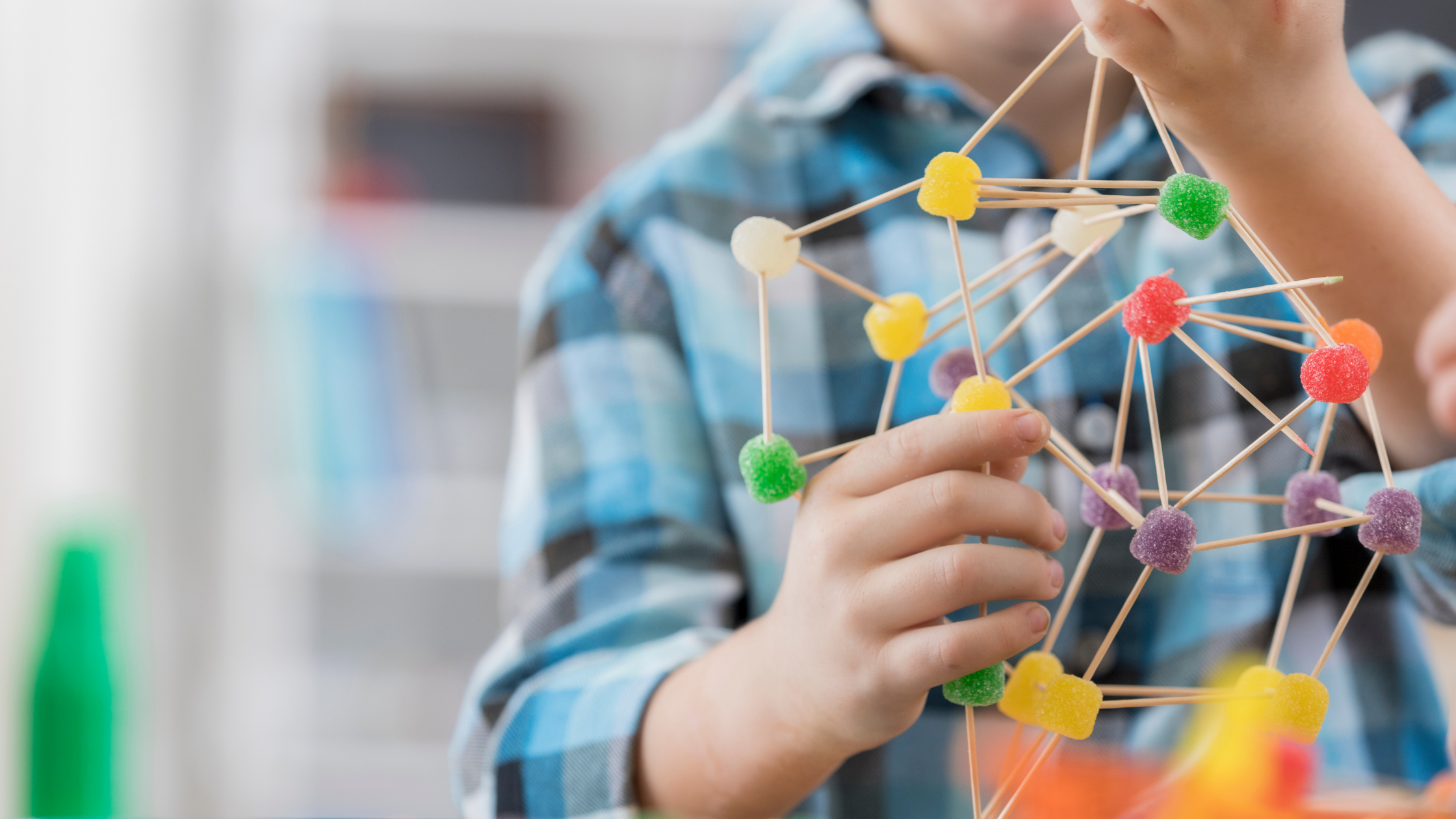 Candy Structures: Fun Engineering STEM Activity for Kids